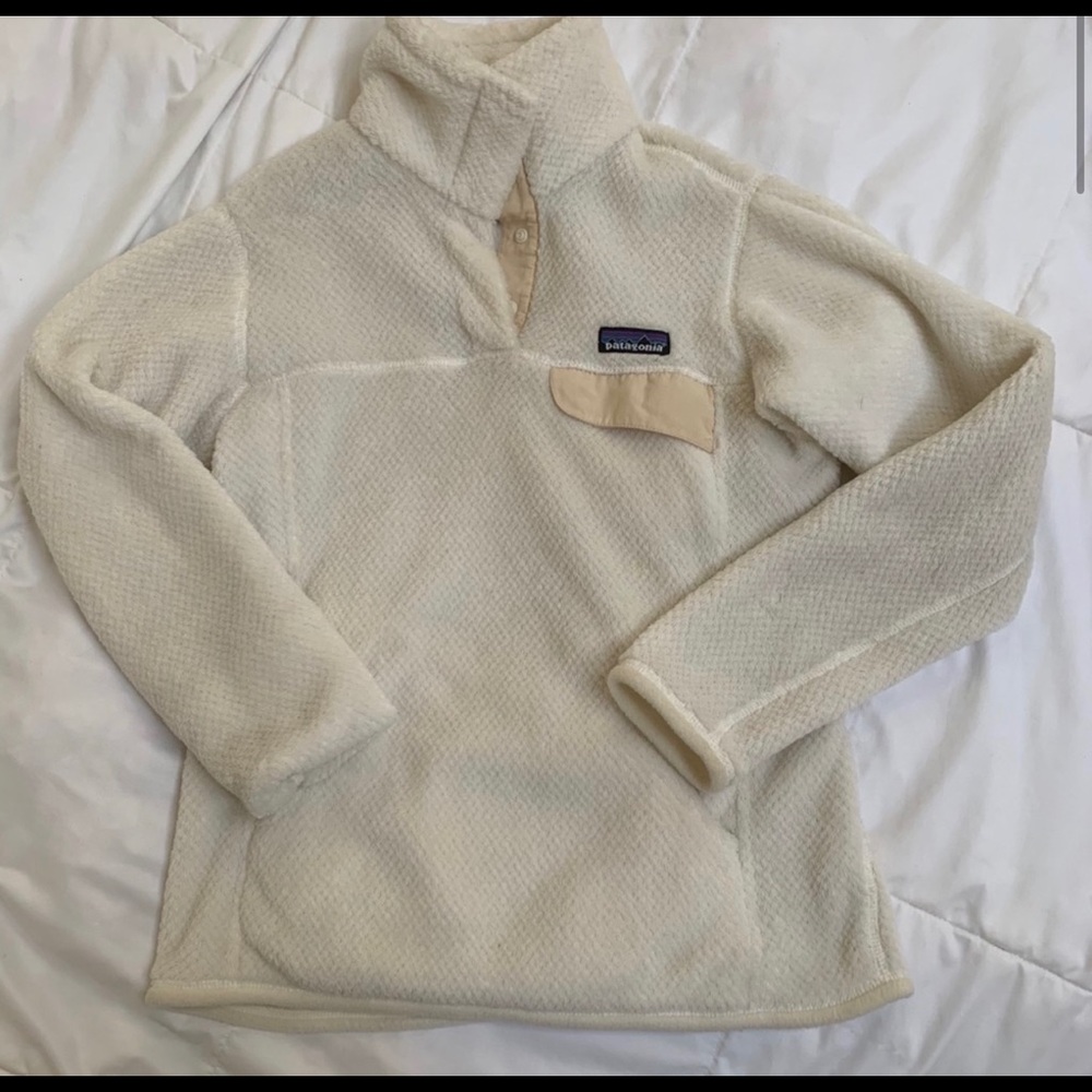 Patagonia white quarter button up